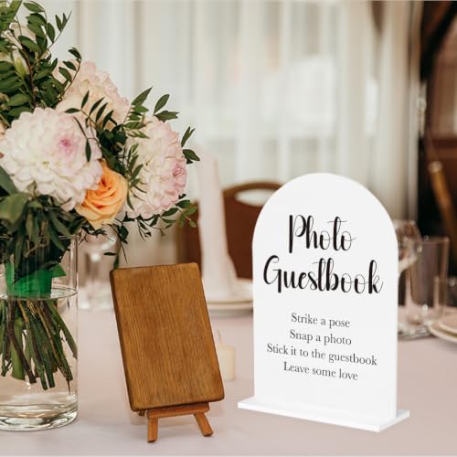 Photo Guest Book Sign for Wedding Baby Shower Bridal Shower - color: Photo