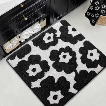 LUMI Square Bathroom Rug 32x32, Soft Absorbent Bath Mat, Non Slip - color: Dove Gray, size: 32"x32"