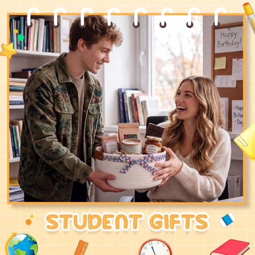 Havawish 1 Pack Thanksgiving Teacher Basket, DIY Empty Gift Basket, Star - style: Star