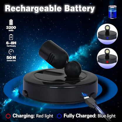 Rechargeable Spotlight, Indoor LED Spot Picture Lights for Plants