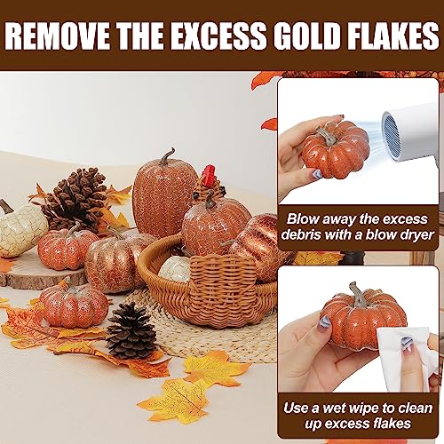 Artgar Pumpkin Decor, 8 PCS Halloween Pumpkin - color: 8pcs Cracked Pumpkins
