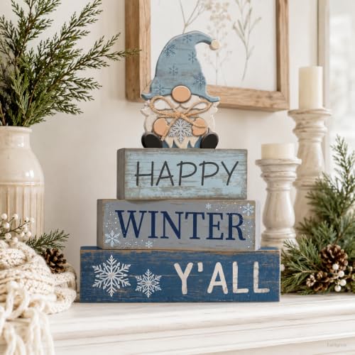 Christmas Decorations Indoor, Winter Snowflake Gnome Christmas Home Decor - style: Gnome