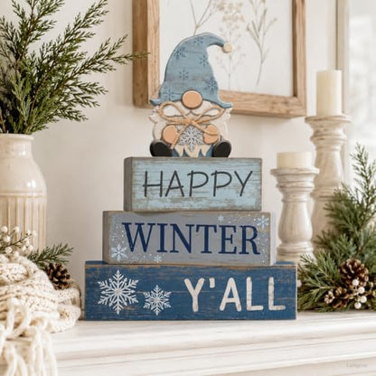 Christmas Decorations Indoor, Winter Snowflake Gnome Christmas Home Decor - style: Gnome