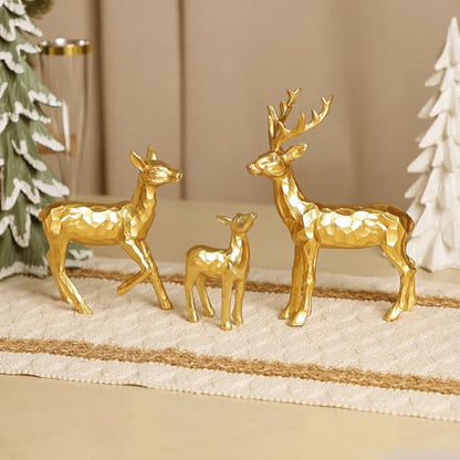Lulu Home 3 PCS Christmas Tabletop Decorations, Family Style - style: 3 Families