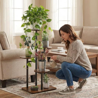 4 Tier Plant Stand Indoor, Multiple Plant Stands for Indoor Plants