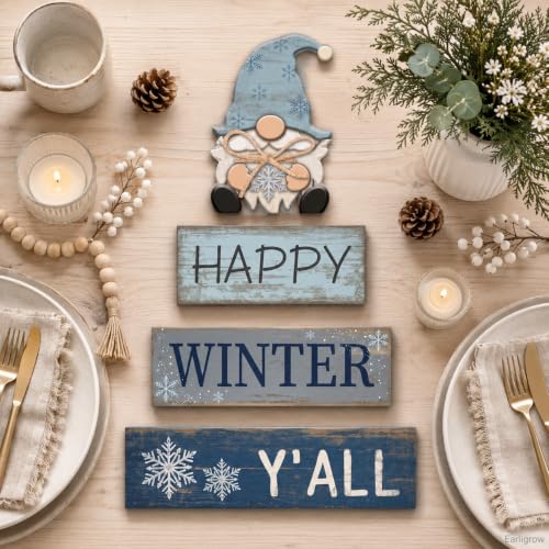 Christmas Decorations Indoor, Winter Snowflake Gnome Christmas Home Decor - style: Gnome