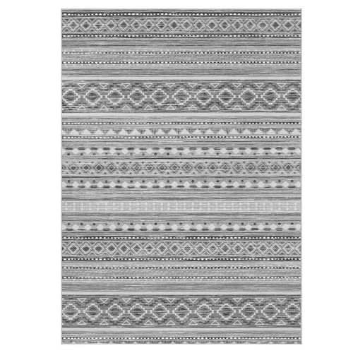 cotiled 10x12 Area Rugs Washable Boho Living Room Rug Beige Grey - color: Beige Grey, size: 10' x 12' (Rectangular)