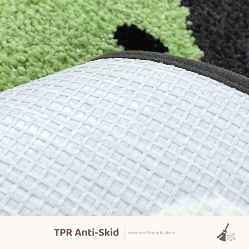 Molesun Crocodile Bath Mat 16x24, Soft Absorbent Microfiber Bath Rugs - color: Crocodile, size: 16" x 24"