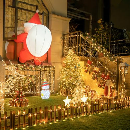 JMEXSUSS 230ft 720 LED Warm White Christmas String Lights Outdoor - color: Warm White, size: 720 LED