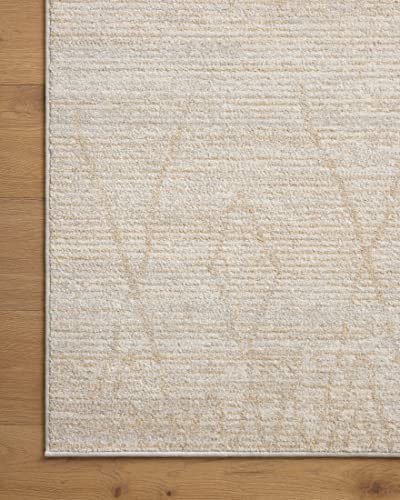 Loloi Kamala Natural/Mist 2'-7" x 12'-0" Runner Rug - color: Natural / Mist, size: 2'7" x 12' (Rectangular)