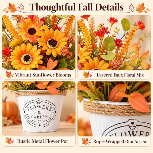 Fall Thanksgiving Table Decor, Centerpieces for Tables