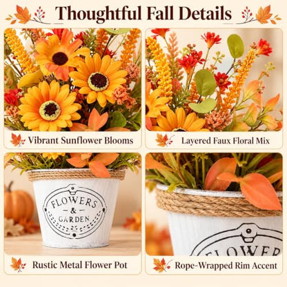 Fall Thanksgiving Table Decor, Centerpieces for Tables