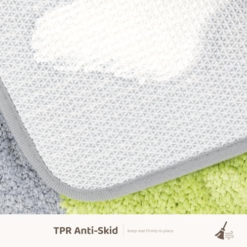 Molesun Dinosaur Bath Mat 20x31, Soft Absorbent Microfiber Bath Rugs - color: Dinosaur, size: 20" x 31"