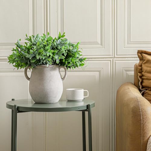 Vanselia Ceramic Flower Vase Home Table Decor Living Room Farmhouse 7.1 in - color: 7.1" Rustic