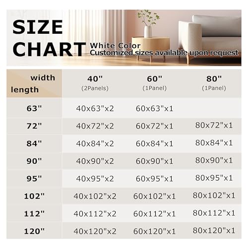 Vision Home White Pinch Pleated Semi Sheer Curtains 40Wx84Lx2 - color: White/Pinch, size: 40"W x 84"L (Pack of 2)