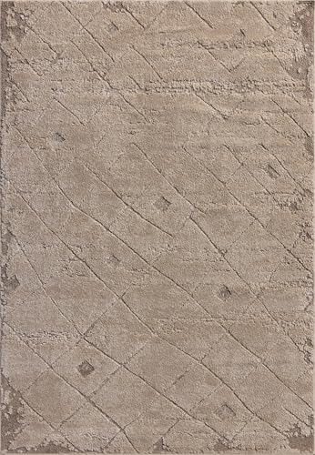 Loloi Amber Lewis Monty Beige/Natural 4'-0" x 6'-0" Accent Rug - color: Beige / Natural, size: 4' x 6' (Rectangular)