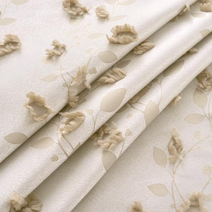 BGment Beige Linen Curtains for Living Room 2 Panels - color: Beige, size: 52"W x 98"L (Pack of 2)