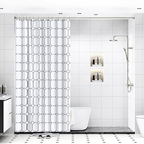 Brushed Nickel Tension Shower Curtain Rod – Adjustable 18-39 Inches, Fits 20-38 Inch Spaces, No Drill Rust Resistant Spring Rod for Bathroom, Kitchen, Bedroom, Balcony - color: Brushed Nickel, size: 18-39 inch