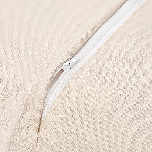 · REDEARTH · Textured Handwoven Throw Pillow Cases Geometric Craft Taupe - color: Geometric Craft Taupe, size: 18" x 18" (Pack of 2)
