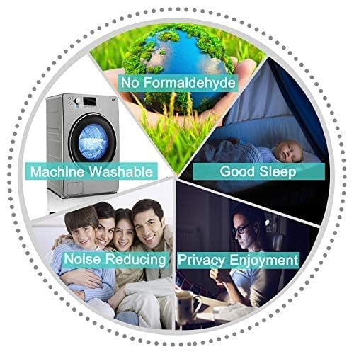 Yakamok Grey Room Darkening Curtains 42x72 inch Gray Grommet-Living Room - color: Grey, size: 42"W x 72"L (Pack of 2)