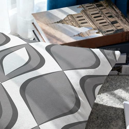 Hexagram Throw Pillow Covers 20x20, Gray Outdoor Pillow Covers Set of 4 - color: Grey, size: 20" x 20" (Pack of 4)