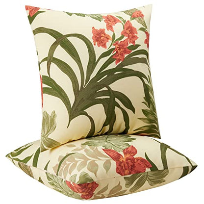 JMGBird Yellow Outdoor Pillows Waterproof Outdoor Pillow Covers - color: Grass