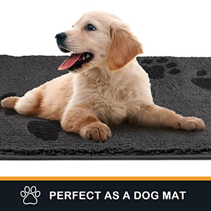 PURRUGS Hallway Runner Rug, 32" x 70", Grey - color: Grey, size: 32" X 70"