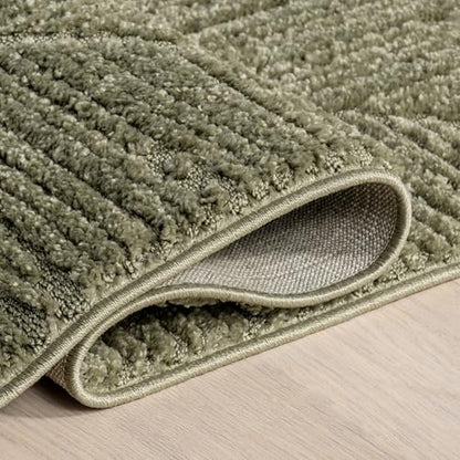 nuLOOM Kerry Green Trellis Power Loomed Area Rug, 8' x 10' - color: Kerry Green, size: 7'10" x 10' (Rectangular)
