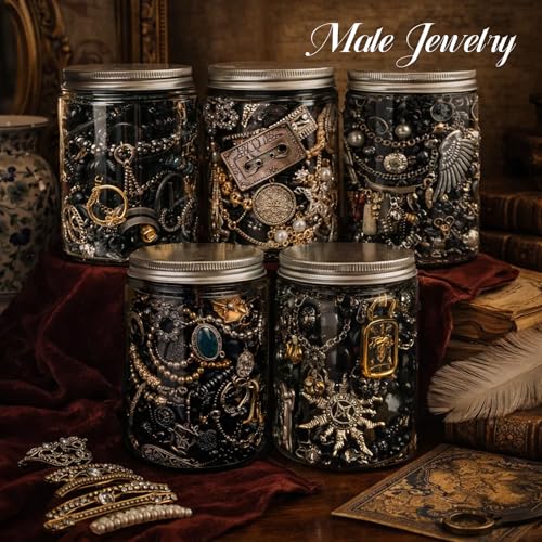 SMUOBT Mystery Jewelry Jar Box Set, Surprise Jewelry Gift for Women