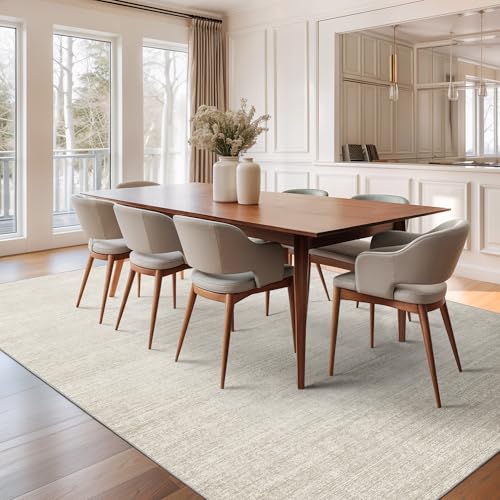 Valenrug Area Rugs 9x12 Living Room, Large Washable Rug Non Slip, Beige - color: 01-beige, size: 9' x 12' (Rectangular)