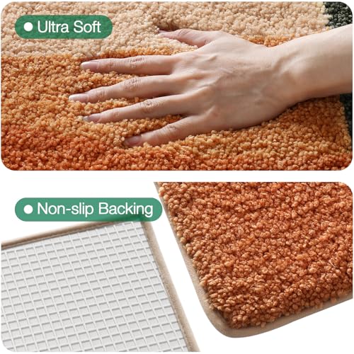 LUMI Cactus Bathroom Rug 24x36 Soft Absorbent Bath Mat, Non Slip - color: Cactus Sand, size: 24"x36"