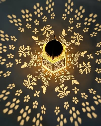 Hummingbird Lantern Solar Outdoor, Large Solar Lanterns Outdoor Waterproof - size: Hummingbird Lanterns