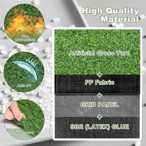 13x84 in Synthetic Artificial Grass Table Runner, Faux Turf Table Decor - size: XML:13 x 84 Inches