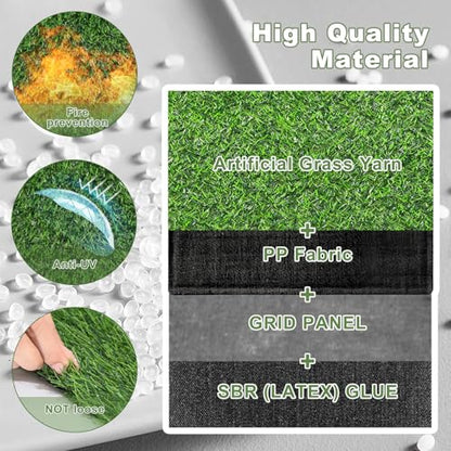 13x84 in Synthetic Artificial Grass Table Runner, Faux Turf Table Decor - size: XML:13 x 84 Inches