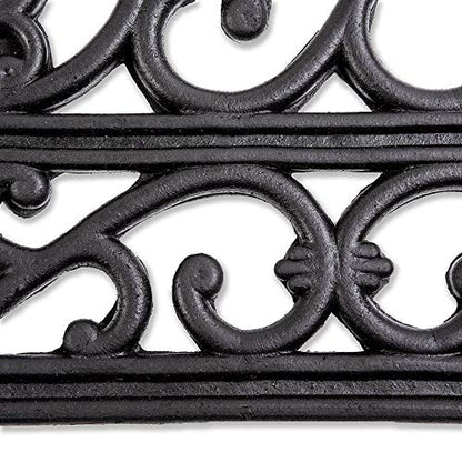 DII High Traffic All-Weather Rubber Doormat, 18x30, French Quarter - color: French Quarter, size: 1'6" x 2'6" (Rectangular)