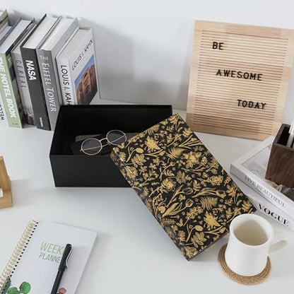Soul & Lane - Photo Memory Storage Box, 11.7x7.7x4.5 In, Golden Twilight - color: Golden Twilight