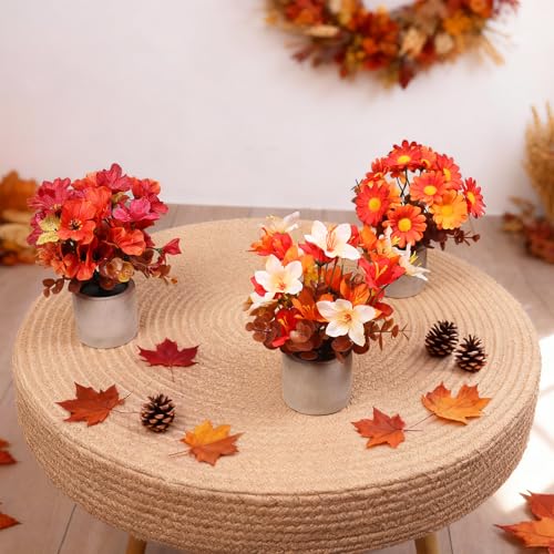 3 Pack Fall Decor for Thanksgiving Autumn Home Fireplace Holiday Decor