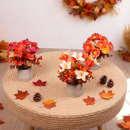 3 Pack Fall Decor for Thanksgiving Autumn Home Fireplace Holiday Decor
