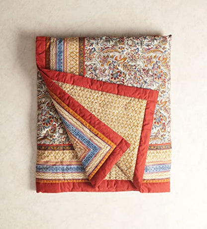 Maison d' Hermine Throw Blanket for Couch Lightweight Soft (50''X60'') - color: 006 - Jaipur, size: 50"x60"