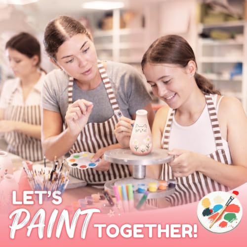 14 Set Flowers Vases Ceramics to Paint DIY Painting Kit Bulk