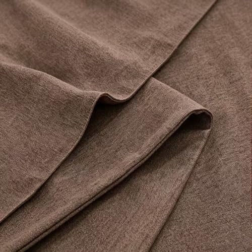 Taupe Double Layer Reversible Bed Runner for Bedroom - 102 x 18 In,1 Piece - color: Brown, size: 102'' x 18'' (1 Piece)