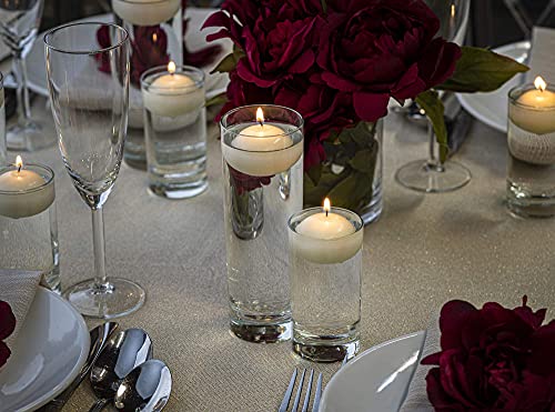 BOLSIUS Unscented Floating Candles - Pure Rich Creamy Ivory, 20 Set - Smokeless, European Quality - Imbue Breathtaking Ambiance for Romantic Wedding Centerpieces, Decorations, Events, Holiday Parties - size: 1.75 Inch, style: 1 Pack