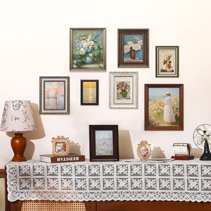 Qunclay 10 Pack Vintage Picture Frames Wall Ornate Antique, Classic Style - style: Classic