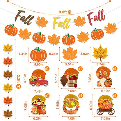 Fall Party Decorations Supplies - NO DIY,Fall Decorations for Home Office - style: Fall