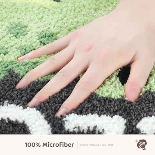 Molesun Crocodile Bath Mat 20x31, Soft Absorbent Microfiber Bath Rugs - color: Crocodile, size: 20" x 31"