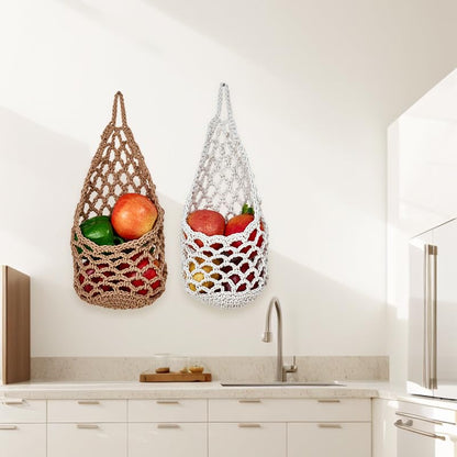 2PK Hanging Planter for 6 Inch Pot, Wall Planters for Indoor Plants (Jute) - color: Jute