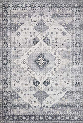 Loloi Skye Silver/Grey 2'-3" x 3'-9" Accent Rug - color: Silver / Grey, size: 2'3" x 3'9" (Rectangular)