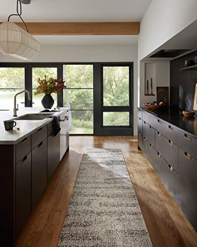 Loloi Darby Oatmeal/Charcoal 9'-2" x 13' Area Rug - color: Oatmeal / Charcoal, size: 9'2" x 13' (Rectangular)
