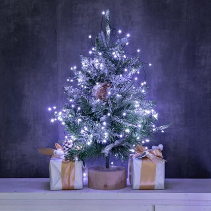 50FT 500Leds Firecracker Fairy Lights,Green Wire,Cool White - color: Cool White, size: 50FT 500Leds
