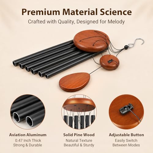Winzwon Wind Chimes for Outside, House Warming Gifts for Women